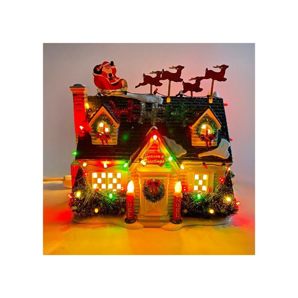Dept 56 Snow Village The Holiday House Scott Enter